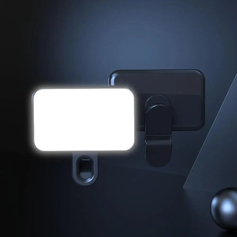 Pocket LED Selfie Light For IPhone IPad Mobile Phone Laptop Clip Flash Fill Video Photo Ringlight Photography Lamp Oasis Select