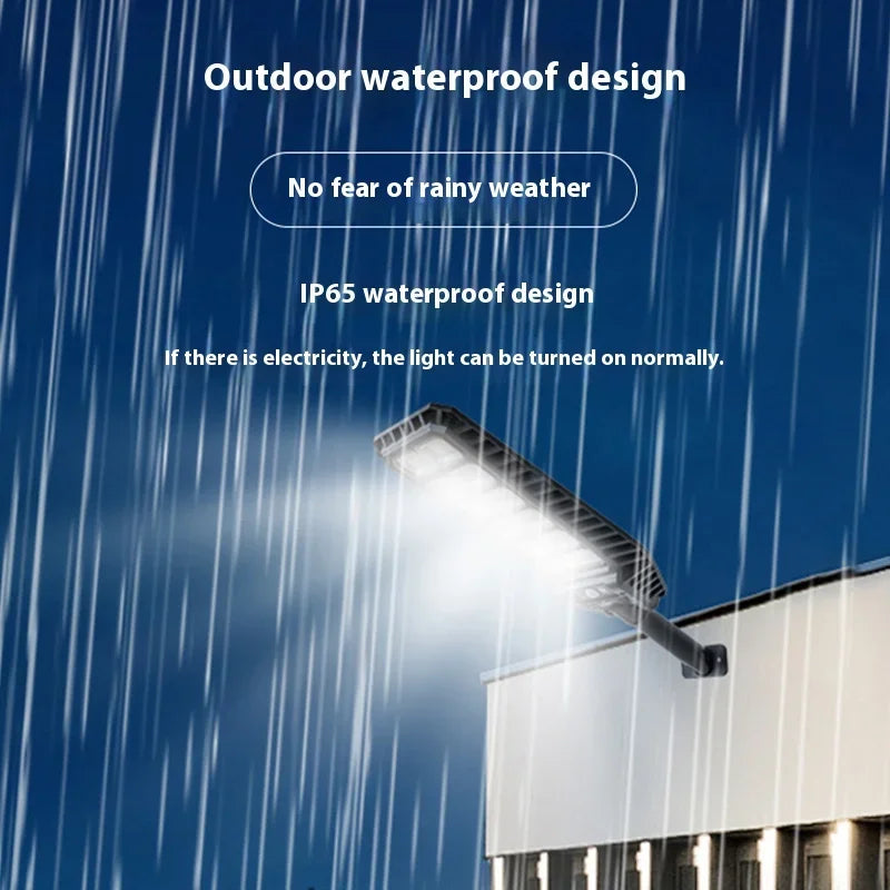 Integrated Remote Control Courtyard Wall Light Outdoor Waterproof Solar Light - Human Body Sensing Street Light Oasis Select