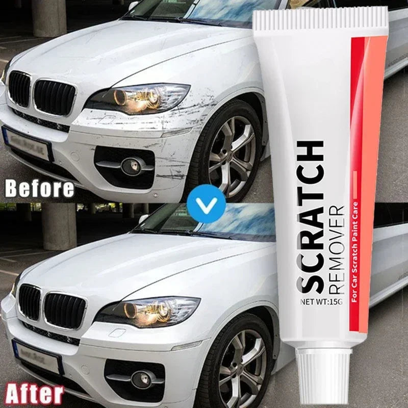 Car Scratch Remover with Sponge Car Polishing Paste Multifunction Protection Car Body Scratch Remover Kit for Car Motorcycles Oasis Select