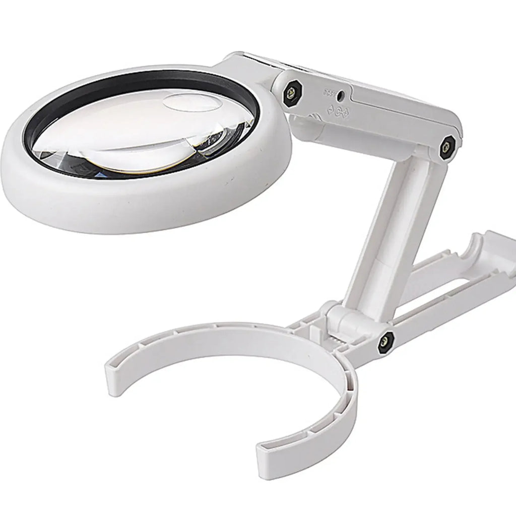 LED Lighted Magnifying Glass – Handheld Foldable Reading Loupe LED Magnifying Glass Oasis Select