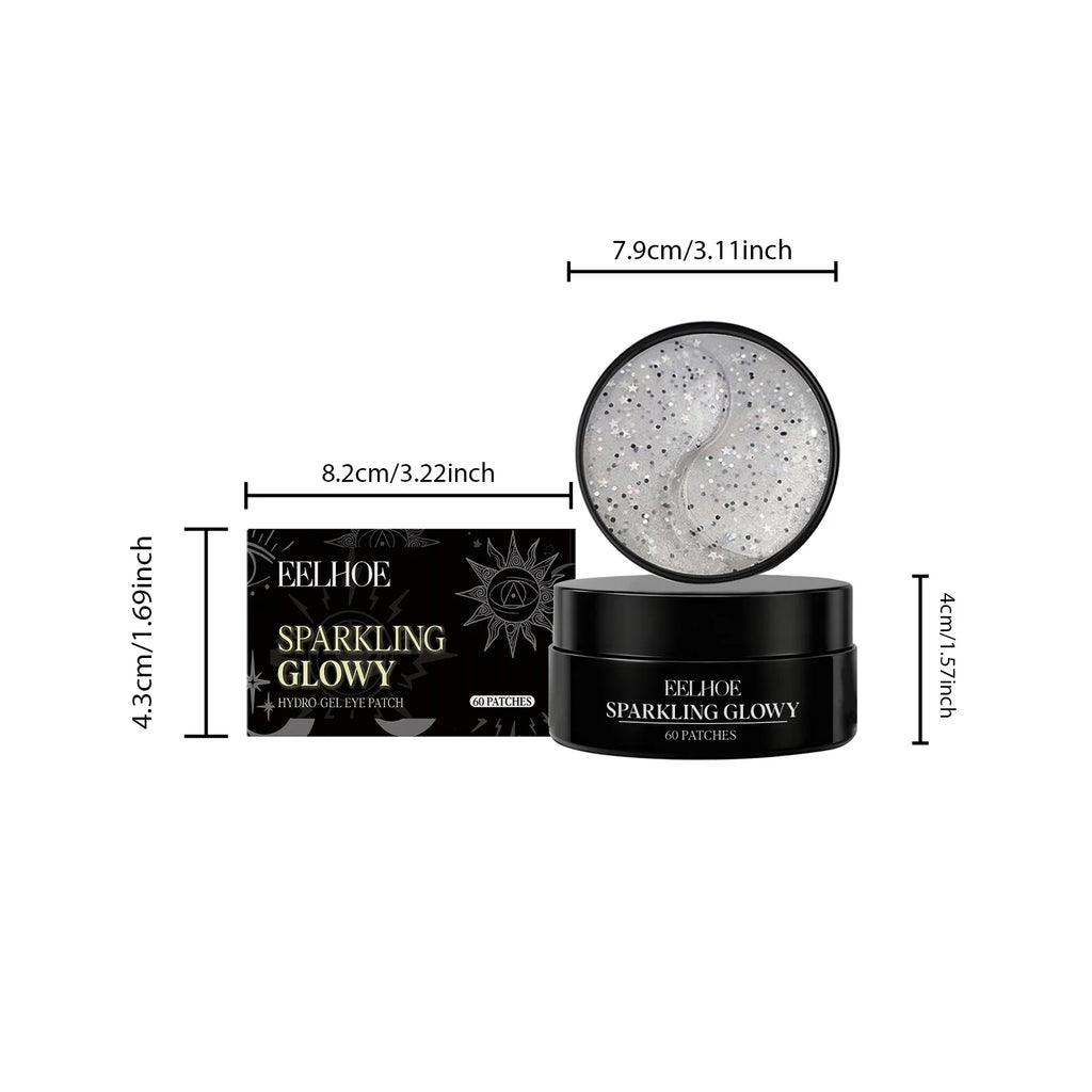 EELHOE Collagen Hydrogel Eye Patches 60 Pairs – Dark Circles Hydrogel Eye Patches Oasis Select