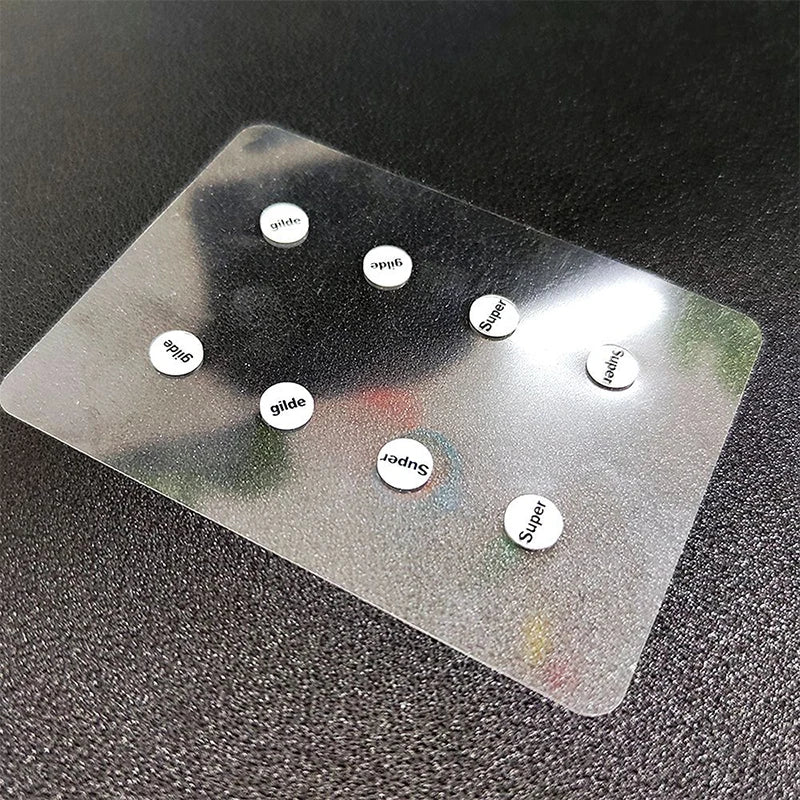 1 Pack Glass Mouse Skates DIY Universal Dots Mouse Feet Pads Sticker for Gaming Mouse Anti-Slip Pad Oasis Select A1