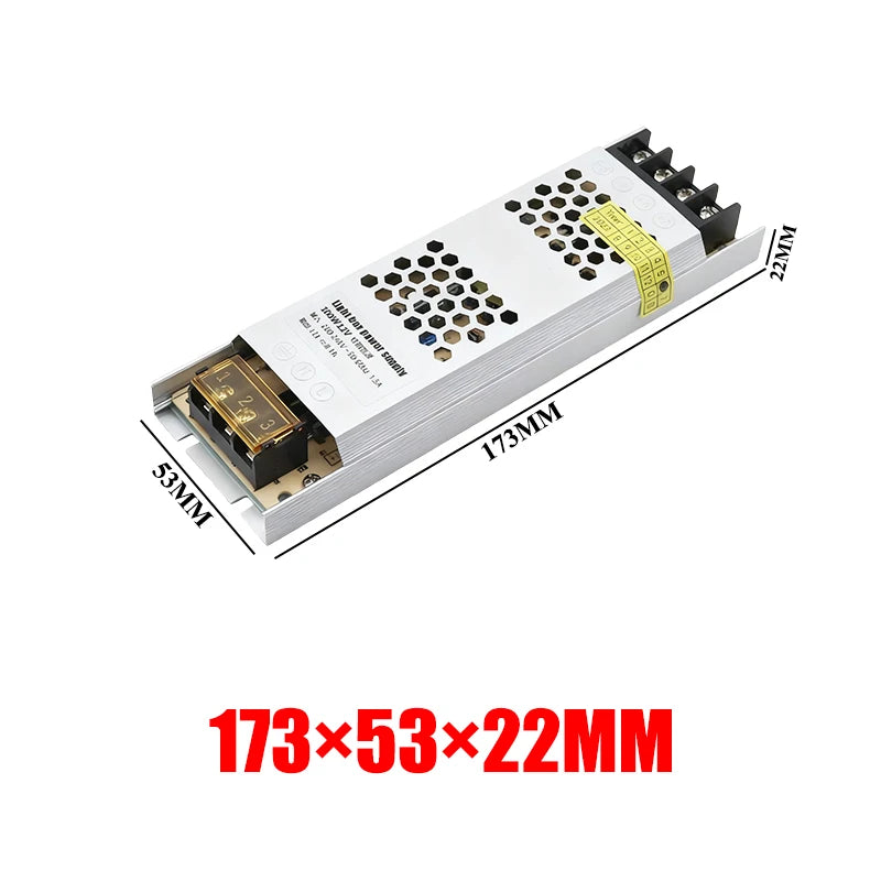 LED Power Supply DC 12V 24V Transformer AC 220V TO DC 12V 24V Power Supply 60W 100W 150W 200W 300W 400W For LED Strip Lamp Bar Oasis Select 100W 12V