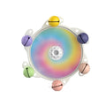 Parrot Rotating Chew Toy – Spinner Wheel with Bells & Ball Bird Cage Toy Oasis Select A
