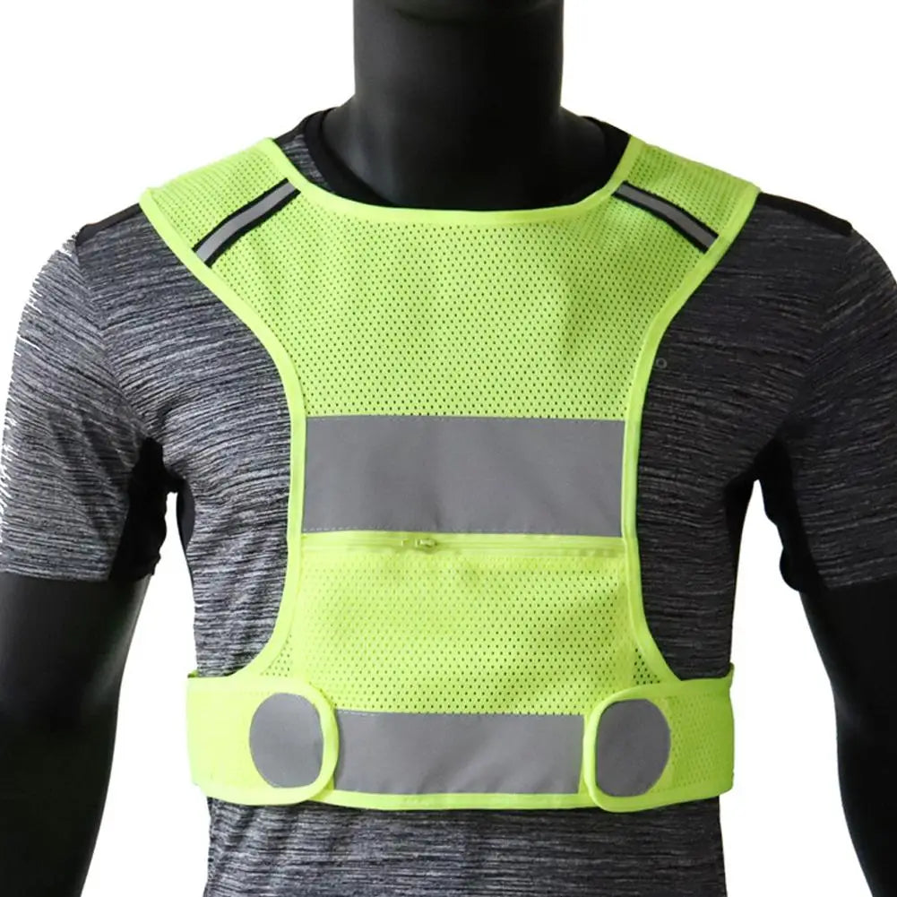 High Visibility Reflective Safety Vest – Lightweight & Adjustable Reflective Safety Vest Oasis Select