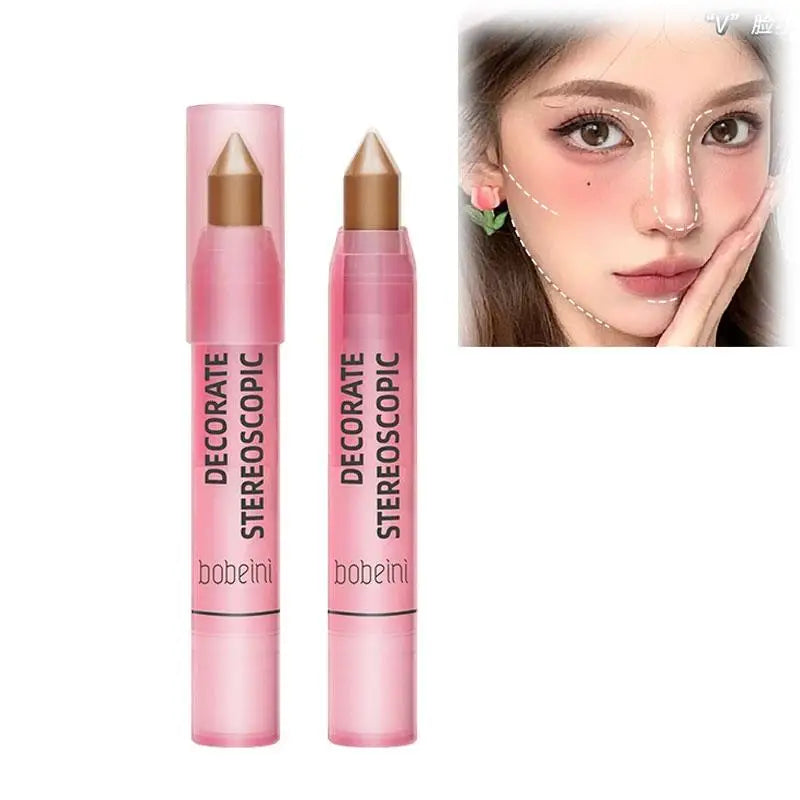 3D Contour & Highlight Stick – Waterproof Matte Concealer