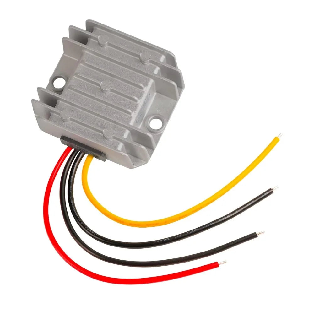DC/DC 12V 24V Step-Down to 5V 10A Converter Voltage Reducer Waterproof Adjustable Regulator for Golf Cart Power Module Club Car Oasis Select