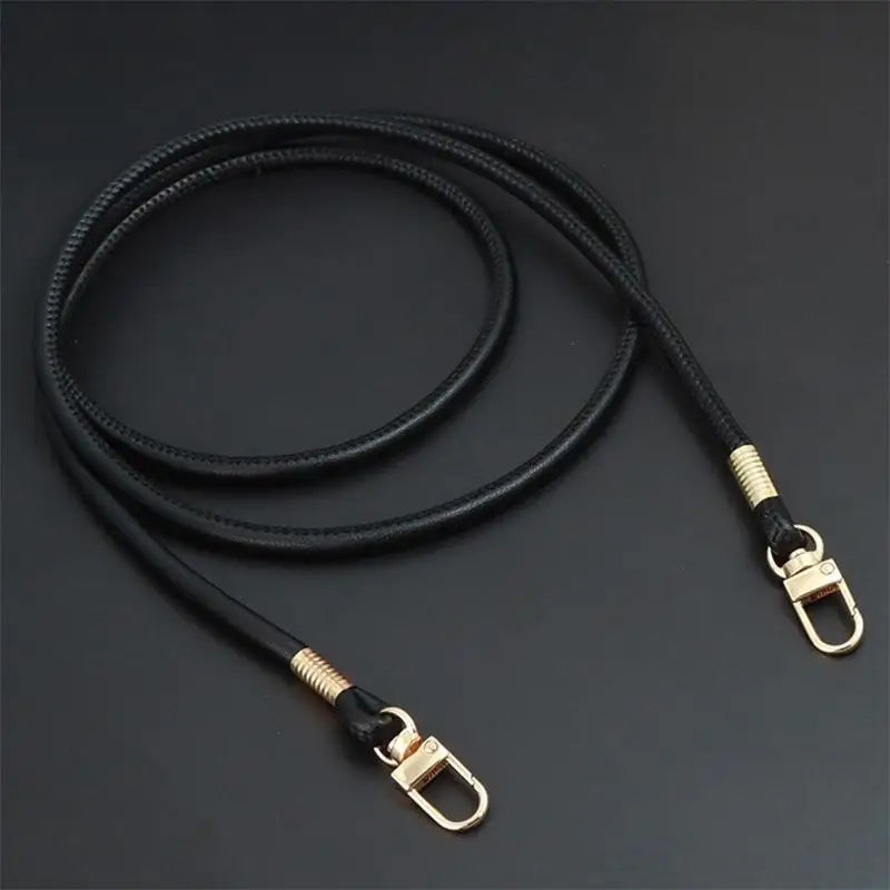 Pu Leather Round Bag Strap Fashion Replaceable Single Shoulder Crossbody Bag With Phone Case Lanyard Oasis Select A1