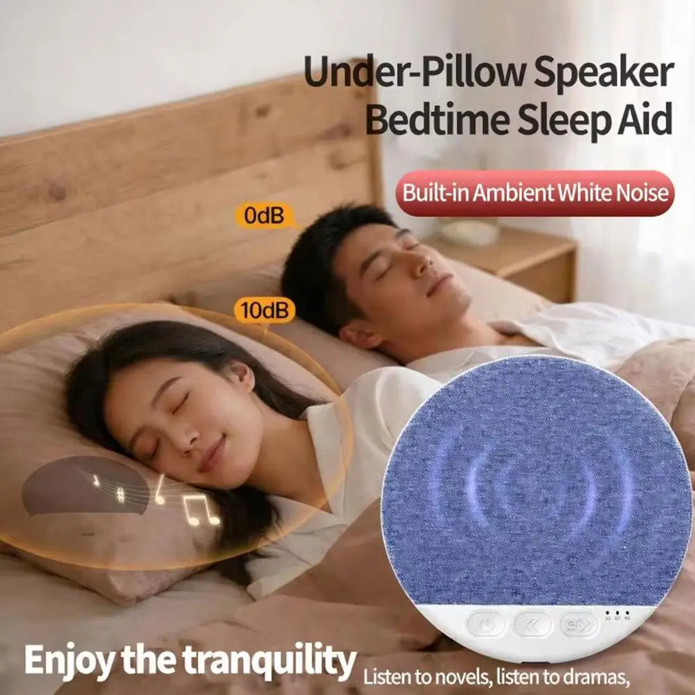 Mini Bluetooth Under-Pillow Sleep Speaker – 48Hr Battery, White Noise Bluetooth Sleep Speaker Oasis Select
