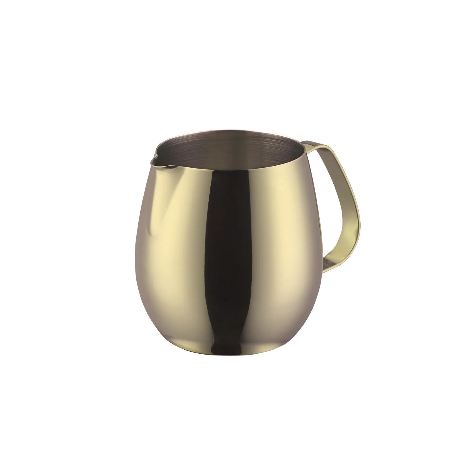 10oz Stainless Steel Milk Frothing Pitcher – 300ml Precision Spout for Latte Art, Barista-Grade Steaming Jug, Coffee Accessories Oasis Select 300ml-champagnegold