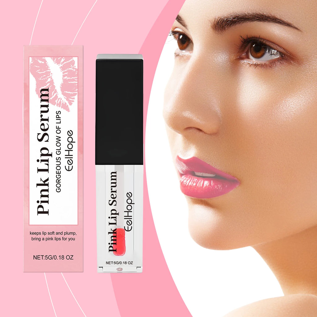Eelhope Color Changing Lip Oil – Moisturizing Pink Lip Serum