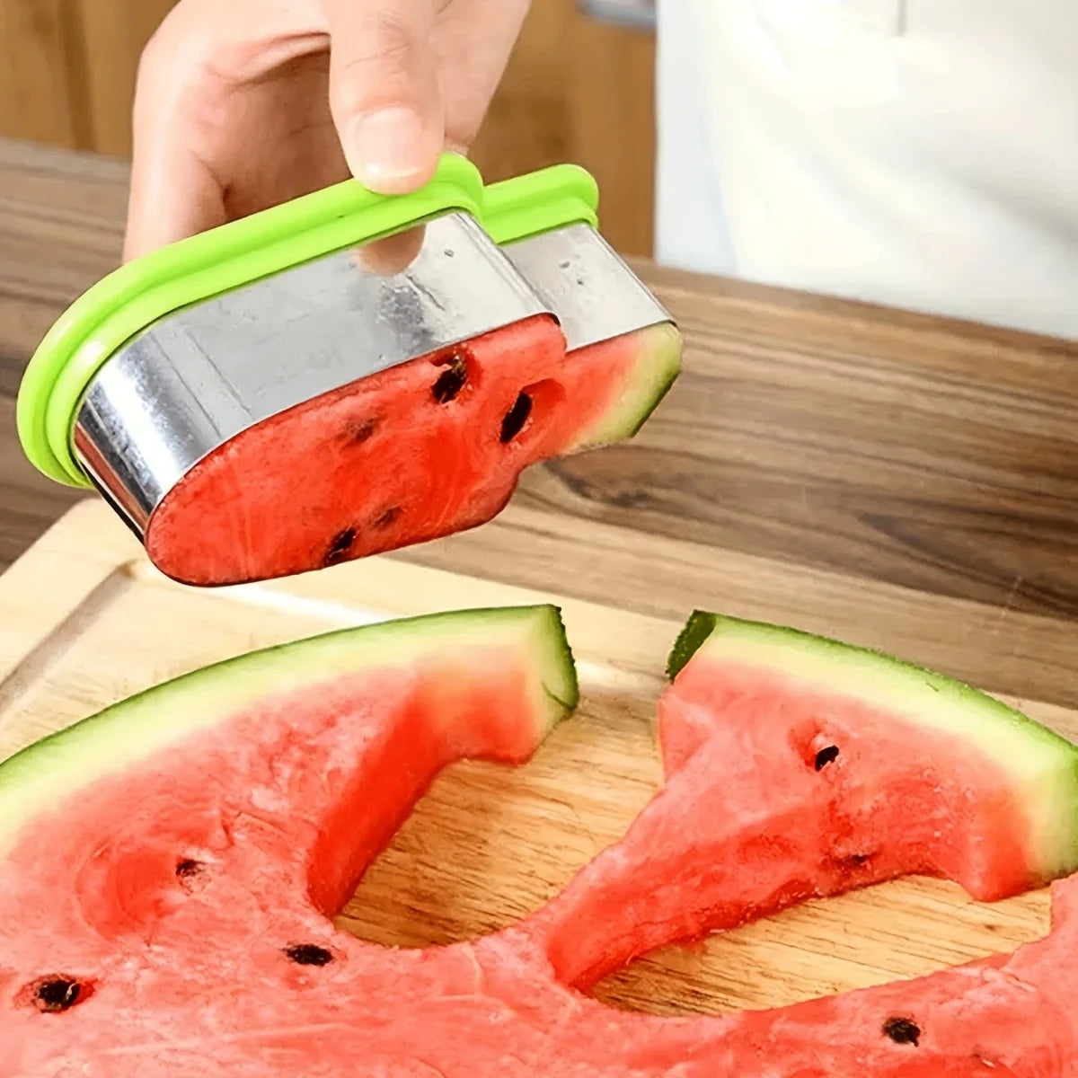 1pc Stainless Steel Watermelon Slicer & Popsicle Mold – Fun and Easy Fruit Cutter for Youngsters,Perfect for Summer Snacks Oasis Select