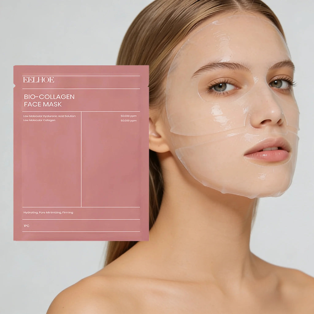 Bio Collagen Face Mask3/ 5/10pcs, Deep Hydrating, Pore Minimizing, Moisturizing Overnight Mask for All Skin Types ﻿ Oasis Select