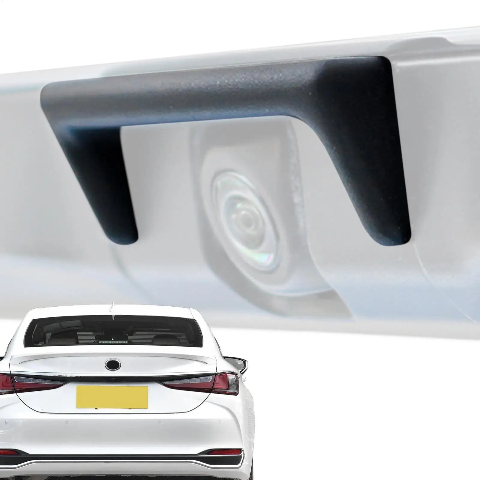 Rainproof Camera Cover for Car Rain-Proof Automobile Waterproof Shield Accurate Rainshield Rain Protection Strong Adhesive Oasis Select