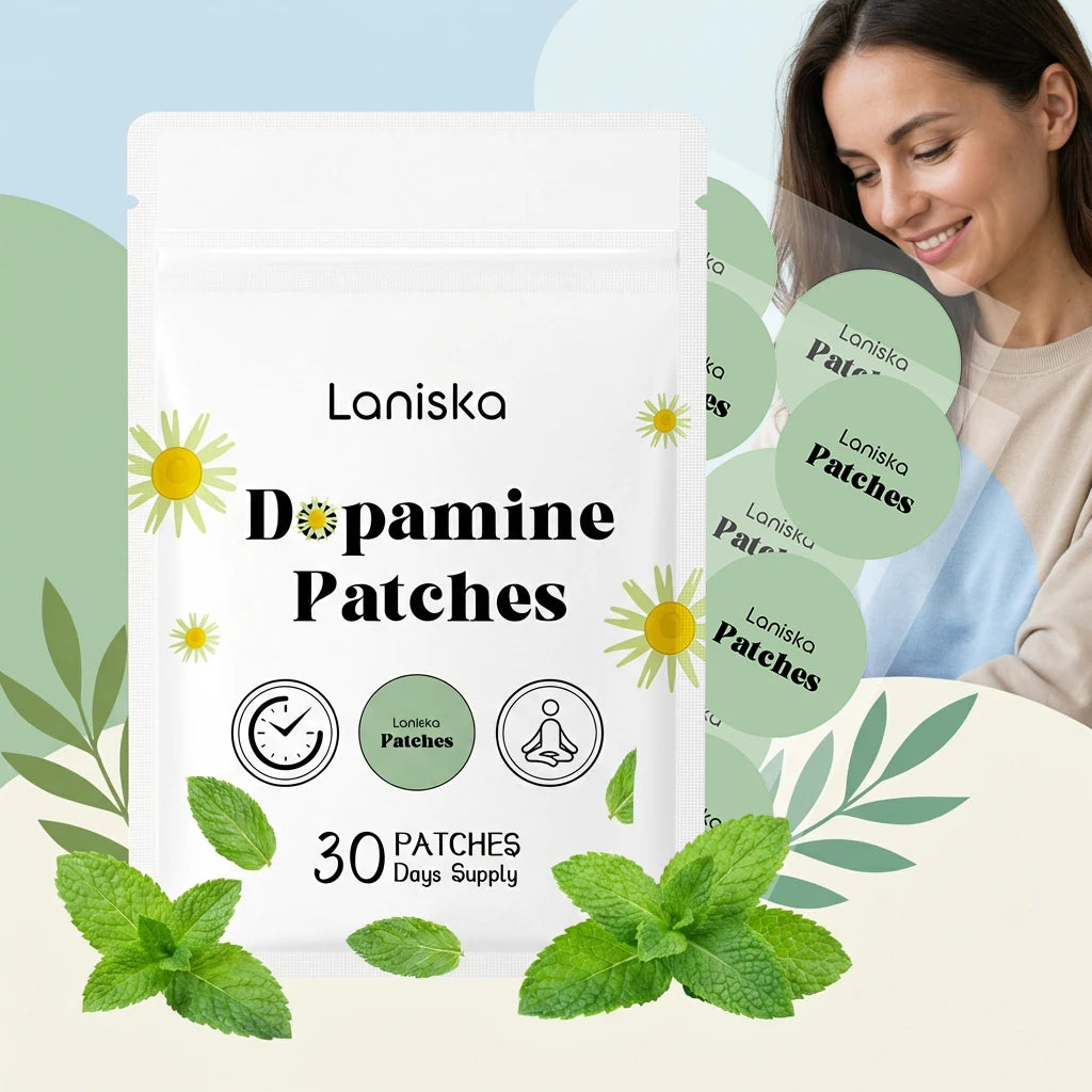 Dopamine Body Patches – Hyaluronic Acid & Mint Herbal Skincare
