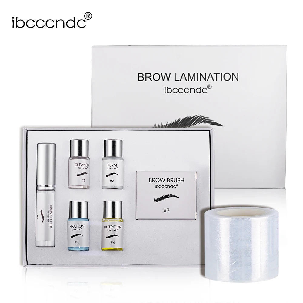 Brow Lamination Kit Professional Home Beauty Eyebrow Perming Kit DIY Eyebrow Shaping Setting Perming Shaping Set Makeup Tools Oasis Select Brow With Wrap