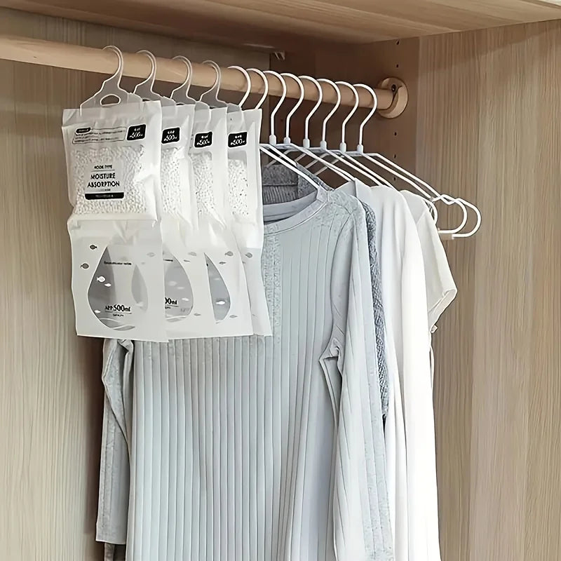 Reusable Moisture Absorber Bag Deodorizer for Closet Wardrobe Clothes No Electricity Needed Home Humidity Control Anti Mold Safe Oasis Select