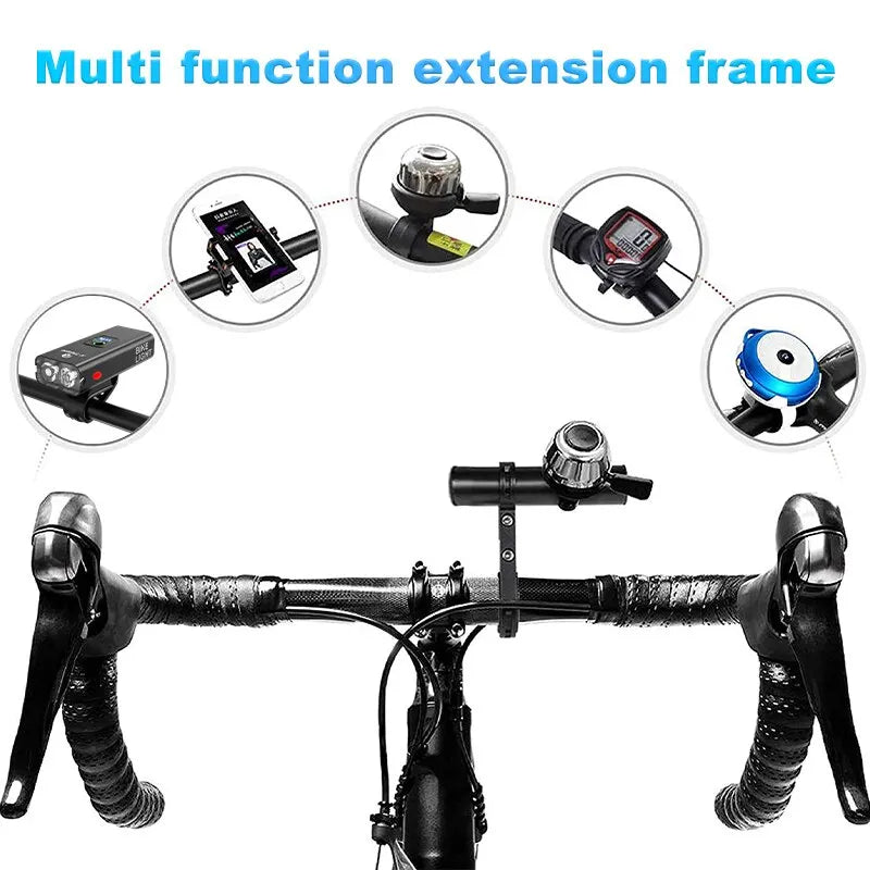 Multifunctional Bicycle Handlebar Extender, Lightweight and Durable Handlebar Extension Bracket Oasis Select
