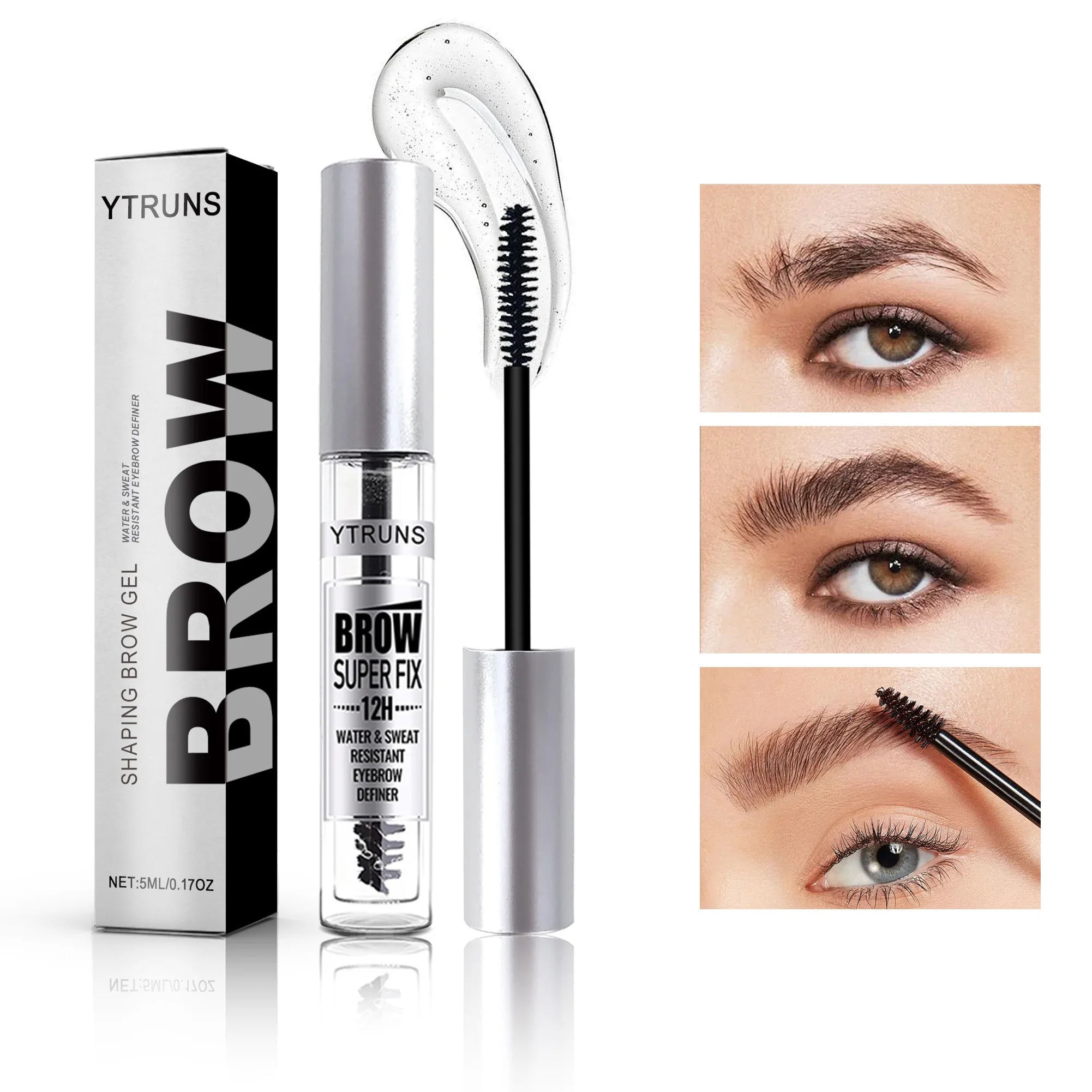 Waterproof Eyebrow Gel – Smudge-Proof, Long-Lasting Hold