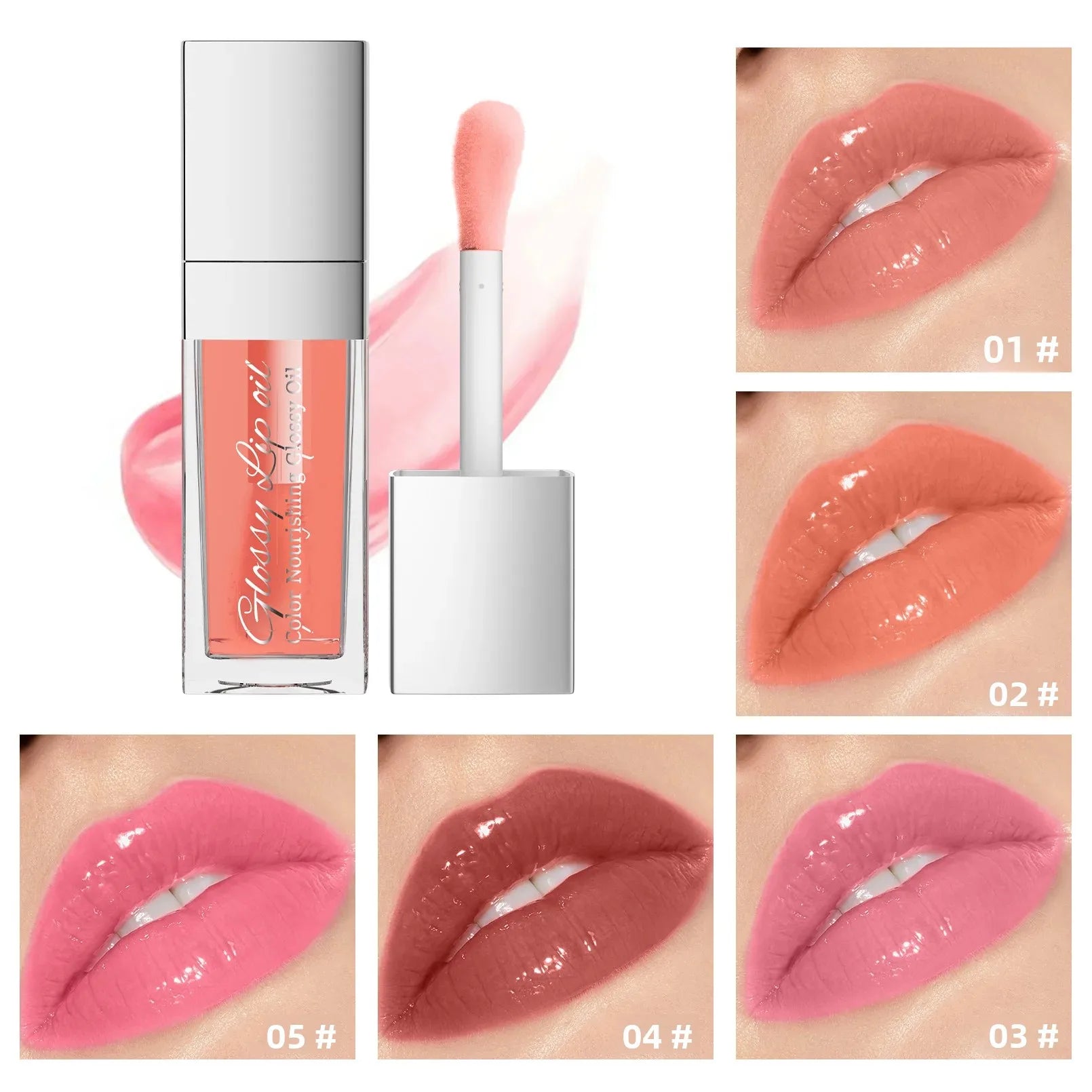 Hello Kiss Lip Glow Oil – Vitamin E, Shea Butter, Cherry Seed