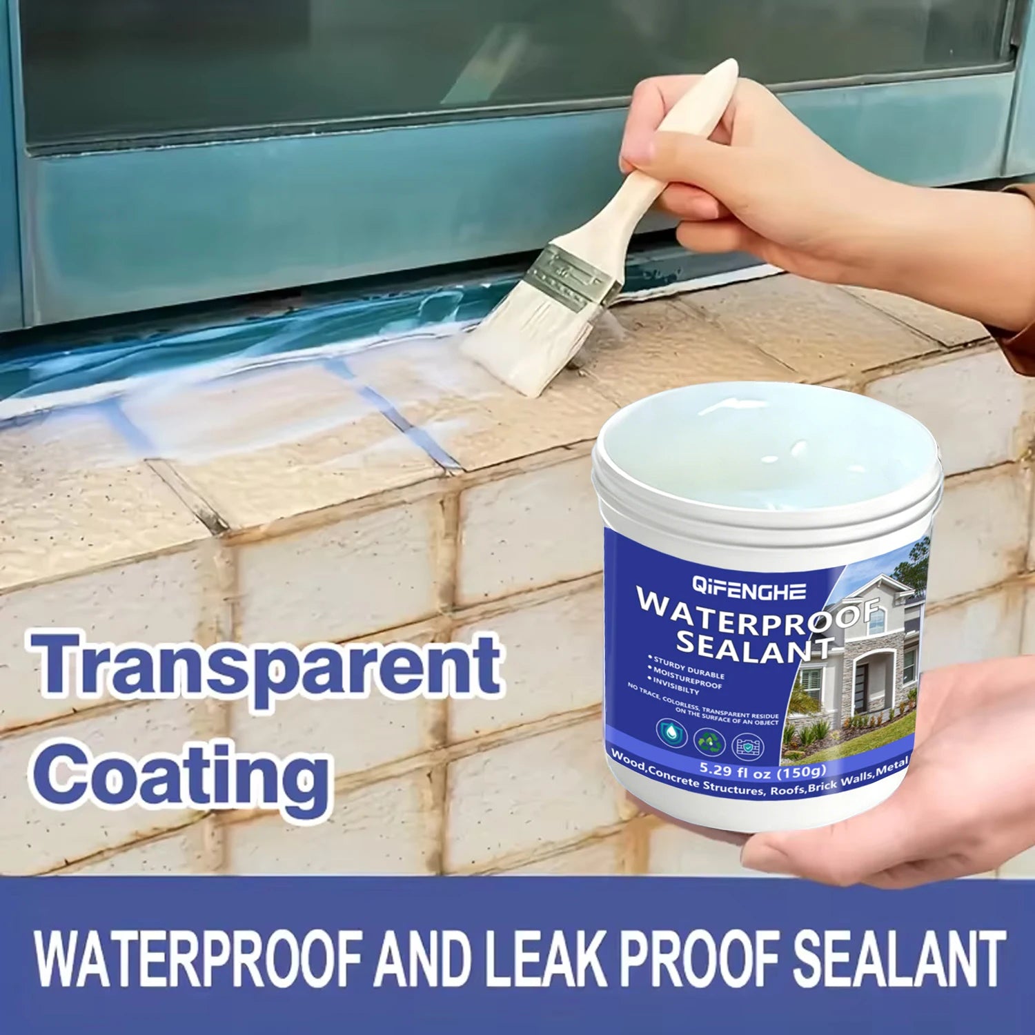 150g Invisible Waterproof Sealant – Car Roof & Sunroof Repair
