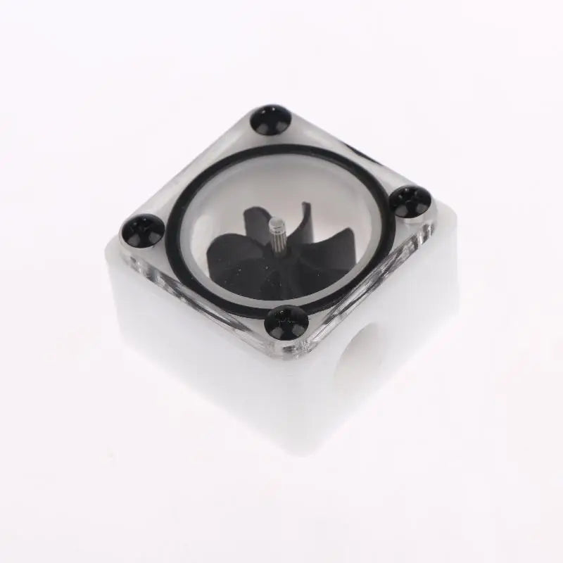 G1/4 Thread Water Cooling Flow Meter 2 Way Design Water Meter Indicator Bi Directional Meter Water Cooling System Oasis Select B
