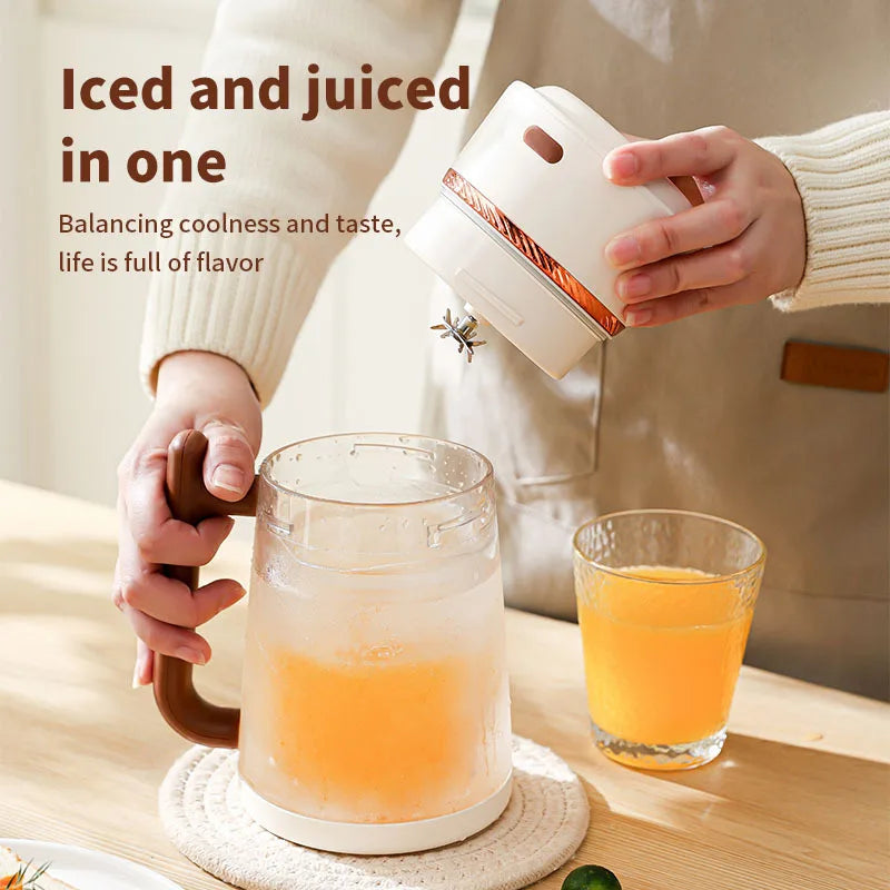 Portable USB Blender Juicer Cup – Crushed Ice & Fresh Juice