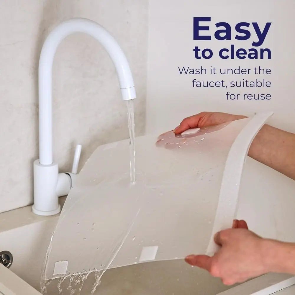 4-Pack Cat Litter Box Pee Shields – High-Sided Splash Guard Litter Box Shields Oasis Select