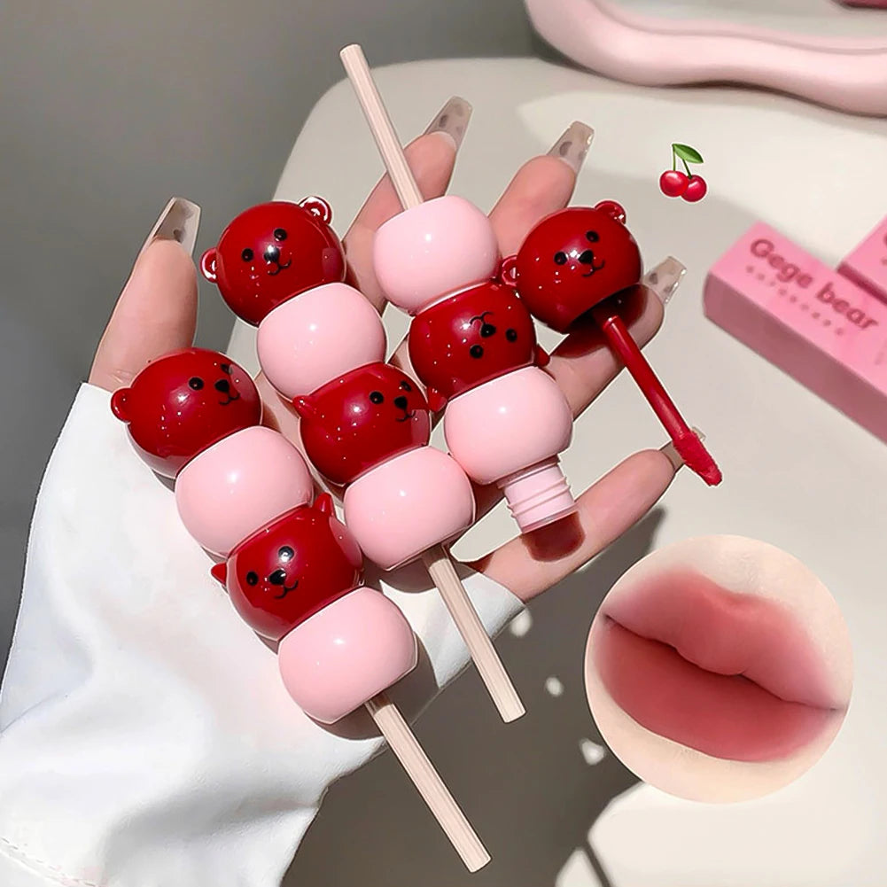 1Pc Candy-shaped Lipstick Velvet Matte Non-Stick Cup Lipstick Long Lasting Nourishing Texture Makeup Lip Tint Oasis Select