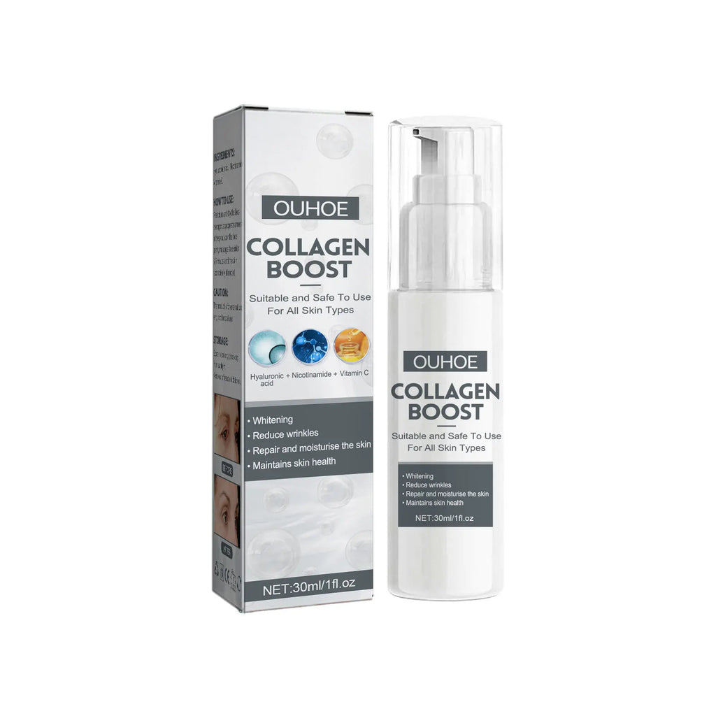 Wrinkle Removal Whitening Serum Pores Shrink Firming Essence Fade Dark Spot Improve Fine Lines Brighten Nourish Anti Aging Serum Oasis Select 30ml boxed