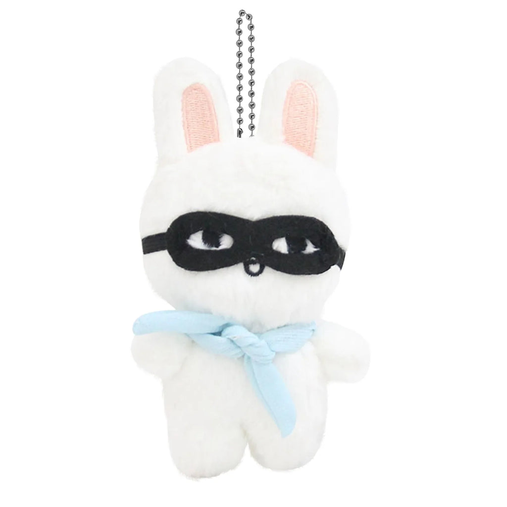 Cute Animal Plush Keychains – Rabbit, Husky & Chicken 6-Pack Plush Animal Keychain Oasis Select C One Size