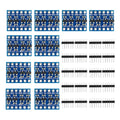 1-10Pcs 4 Channels IIC I2C Logic Level Switching Shifter Bi-Directional Module Safely Steps Down 3.V to 5V Converter for Arduin Oasis Select 10pcs