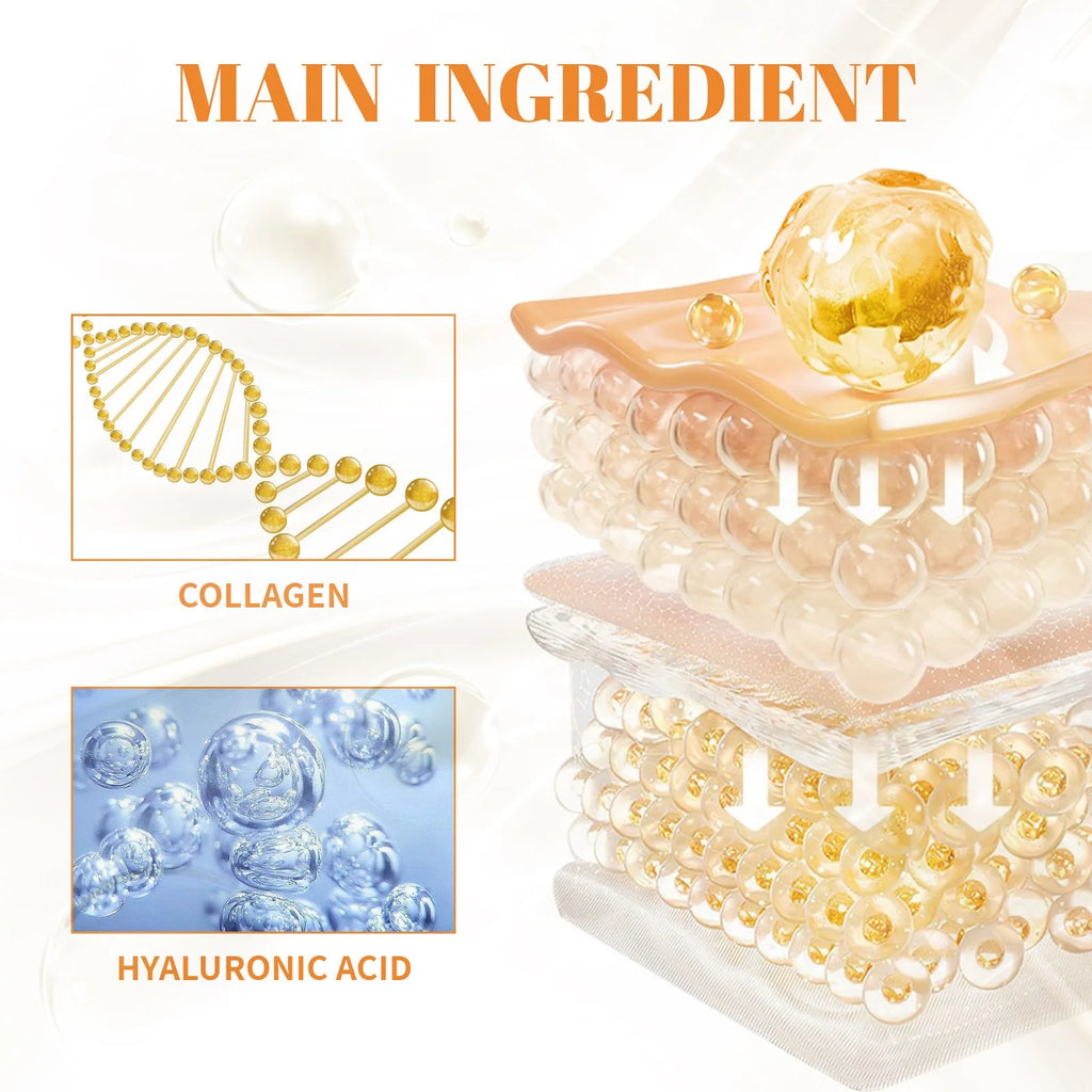 Collagen Hyaluronic Acid Eye Patch Anti Aging and Wrinkle Female Collagen Pad Under Eye Mask 5 Pairs of Wrinkles Dark Circles Oasis Select