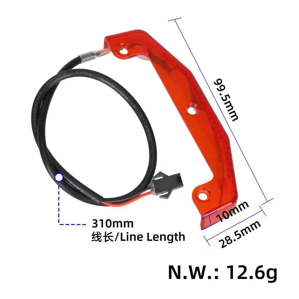 Tail Light Assembly Designed for Kukirin For G3 Pro Electric Scooter Featuring Brake Light for Enhanced Riding Safety Oasis Select