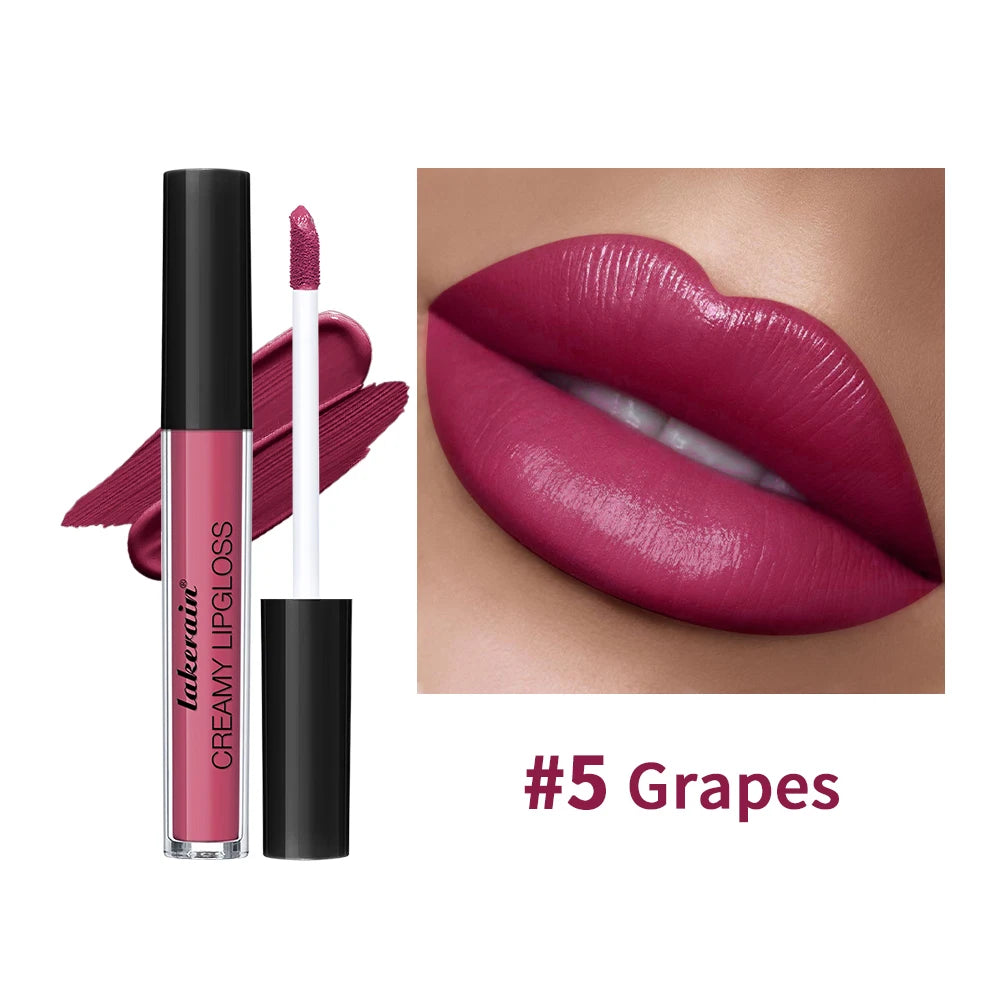Waterproof Liquid Lipstick 8 Color Vitamin E Makeup Sets Lip Glosses Lip Plumpers Lip Cream Valentine's Day Gifts Oasis Select 1pc 5