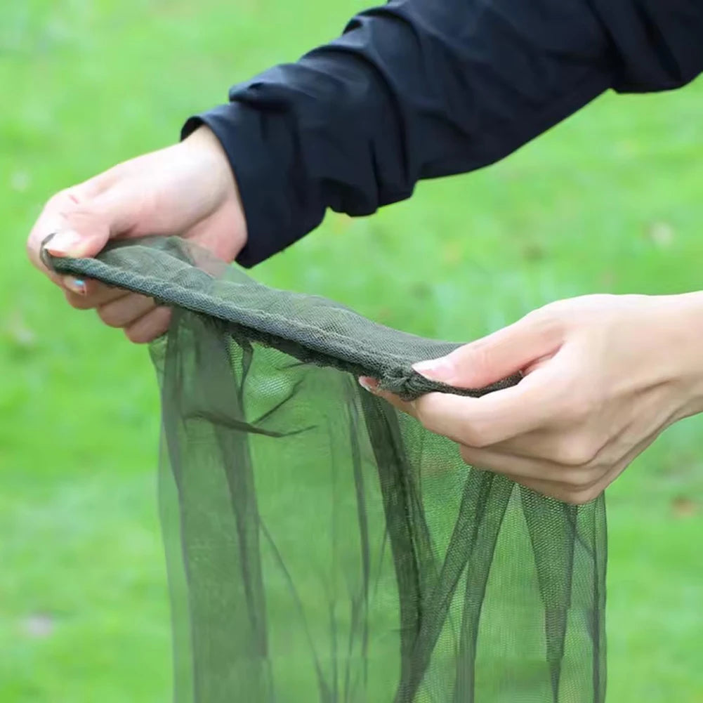 Mosquito Head Net Hat – Bug Face Shield for Hiking & Camping