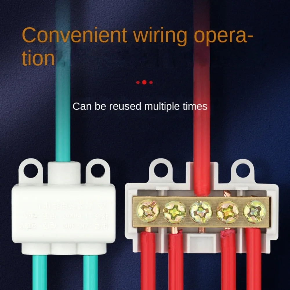 High Power Splitter Quick Wire Connector Terminal Block Electrical Cable Junction Box ZK-316/506/516/1310/1316 Connectors Useful Oasis Select