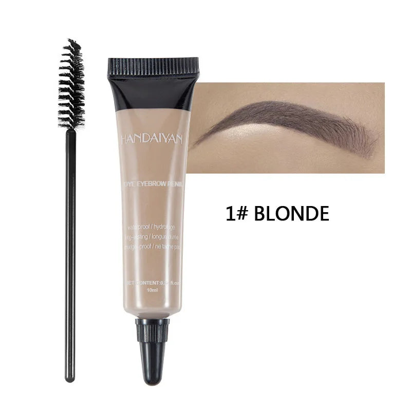 Handaiyan Waterproof Eyebrow Tint Gel – 6 Shades & Dual Brush