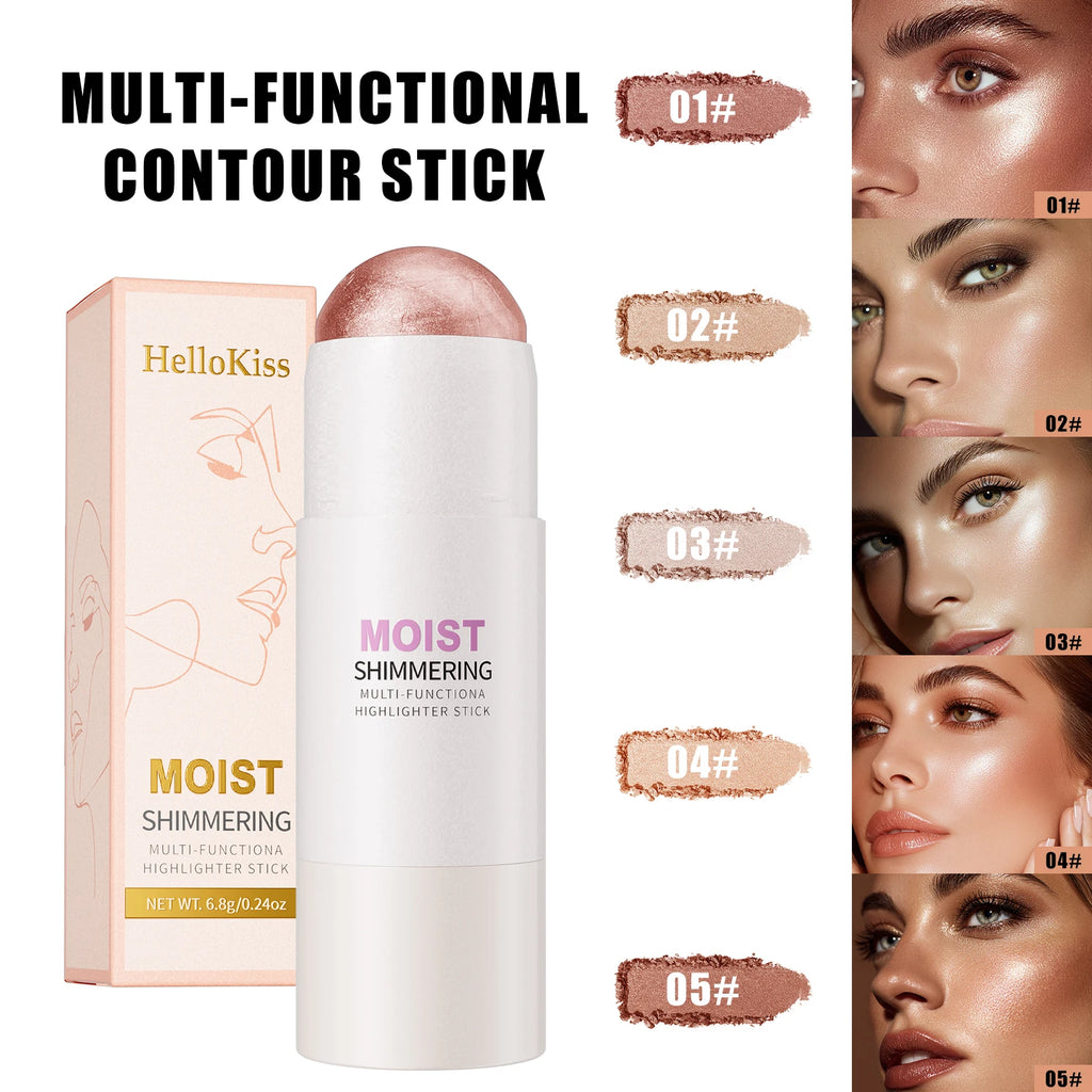 W3W Highlighter Stick – Face Contour & Glow Makeup