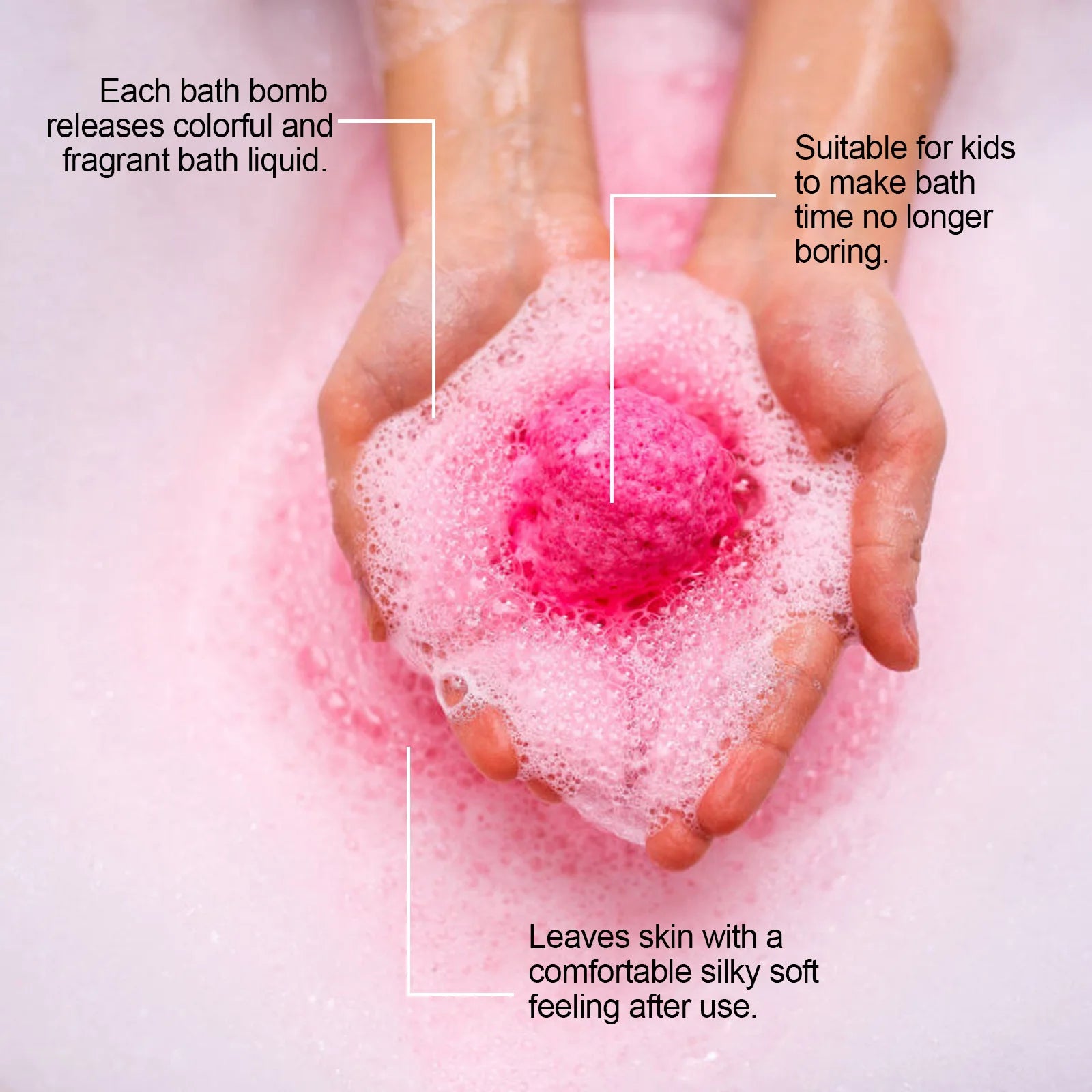 Kids Bath Bombs Toy Surprise Bombs Colorful Bubbles Surprise Ocean Cleanse the Skin and Leave Fragrance Children Gift Set Oasis Select