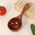 Large Wooden Kitchen Spoon & Soup Ladle, Multipurpose Cooking and Serving Utensil, Ideal Gift for Mother Women, Home Christmas Oasis Select large spoon