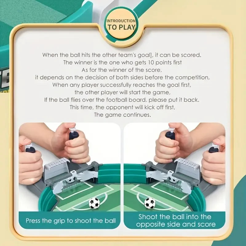 Table Football Game, Two-Person Football Game Table Game, Parent-Child Interactive Puzzle Game Table Football, Tabletop Soccer Oasis Select