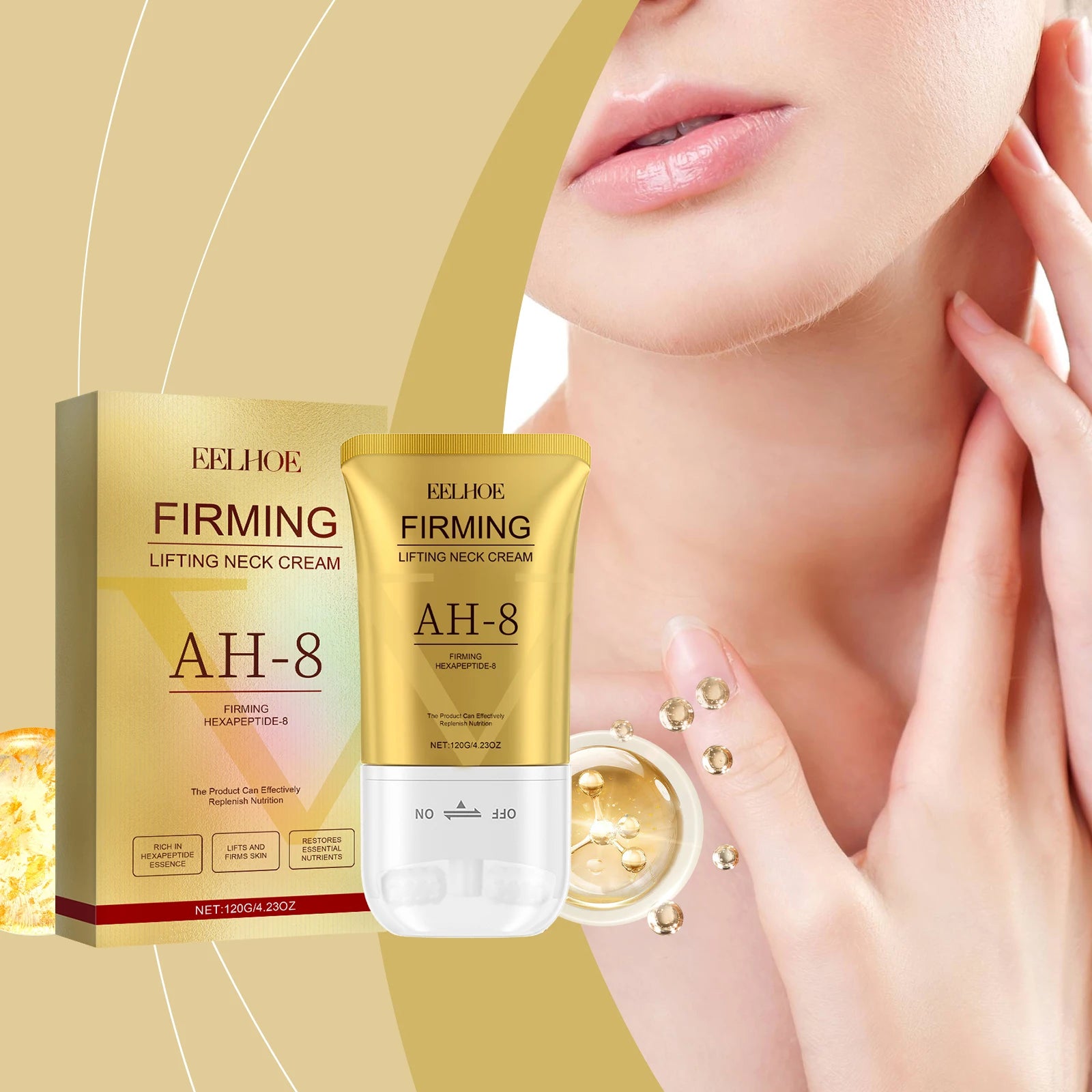 Eelhoe AH-8 Anti-Aging Neck Firming Cream – Lift & Tighten