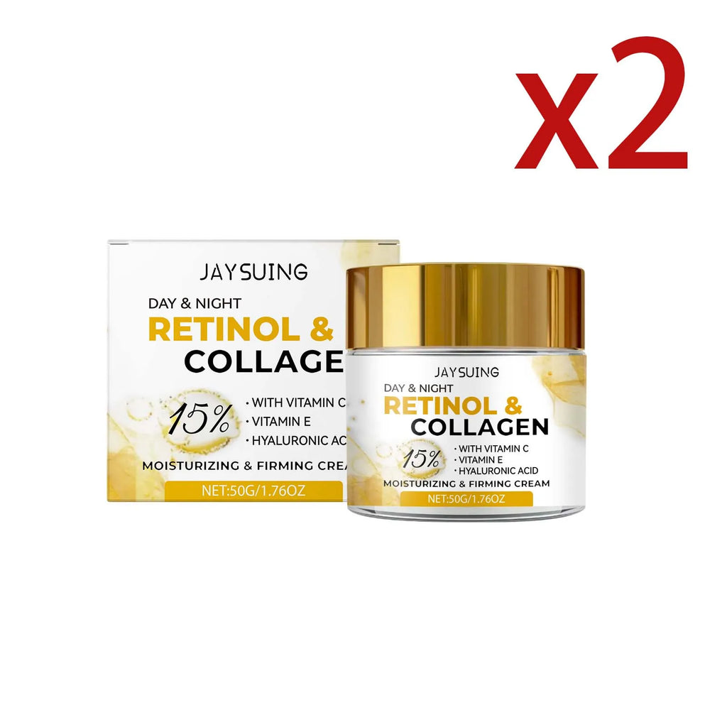 Jaysuing Collagen Face Cream – Anti-Aging & Moisturizing 50g Facial Moisturizer Cream Oasis Select 2x50g 50g