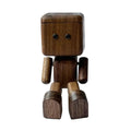 Shaking Wooden Man Figurine – Car Dashboard Aromatherapy Decor