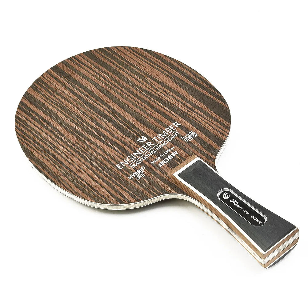 1PC Table Tennis Blade Ebony Dalbergia Pingpong Racket Bottom Plate 5-Ply 6.2mm Ping Pong Paddle Board Bat Racquet Long Handles Oasis Select