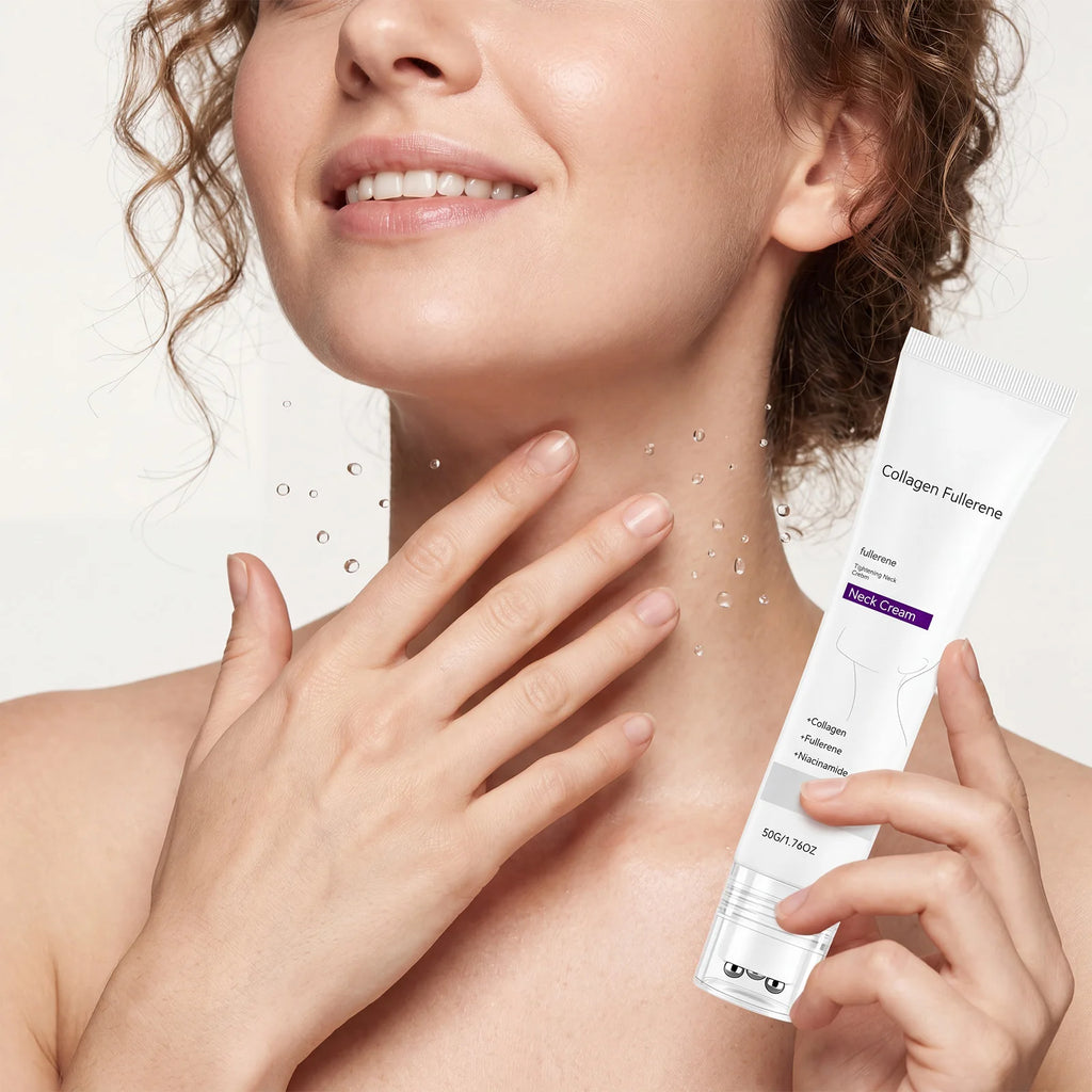 Collagen Roller Ball Neck Cream – Firming & Deep Hydration 50g Neck Firming Cream Oasis Select