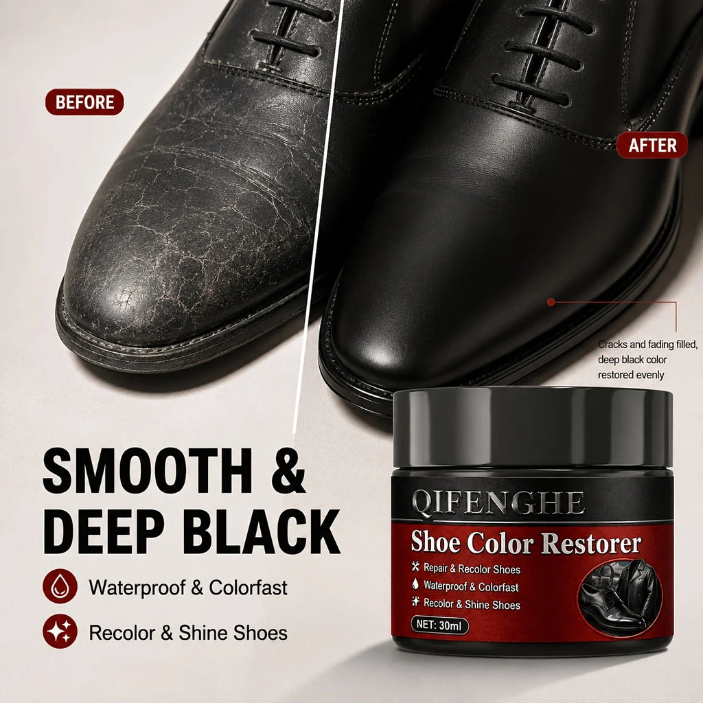 Shoe Polish Color Restorer Cream | Leather Repair for Boots