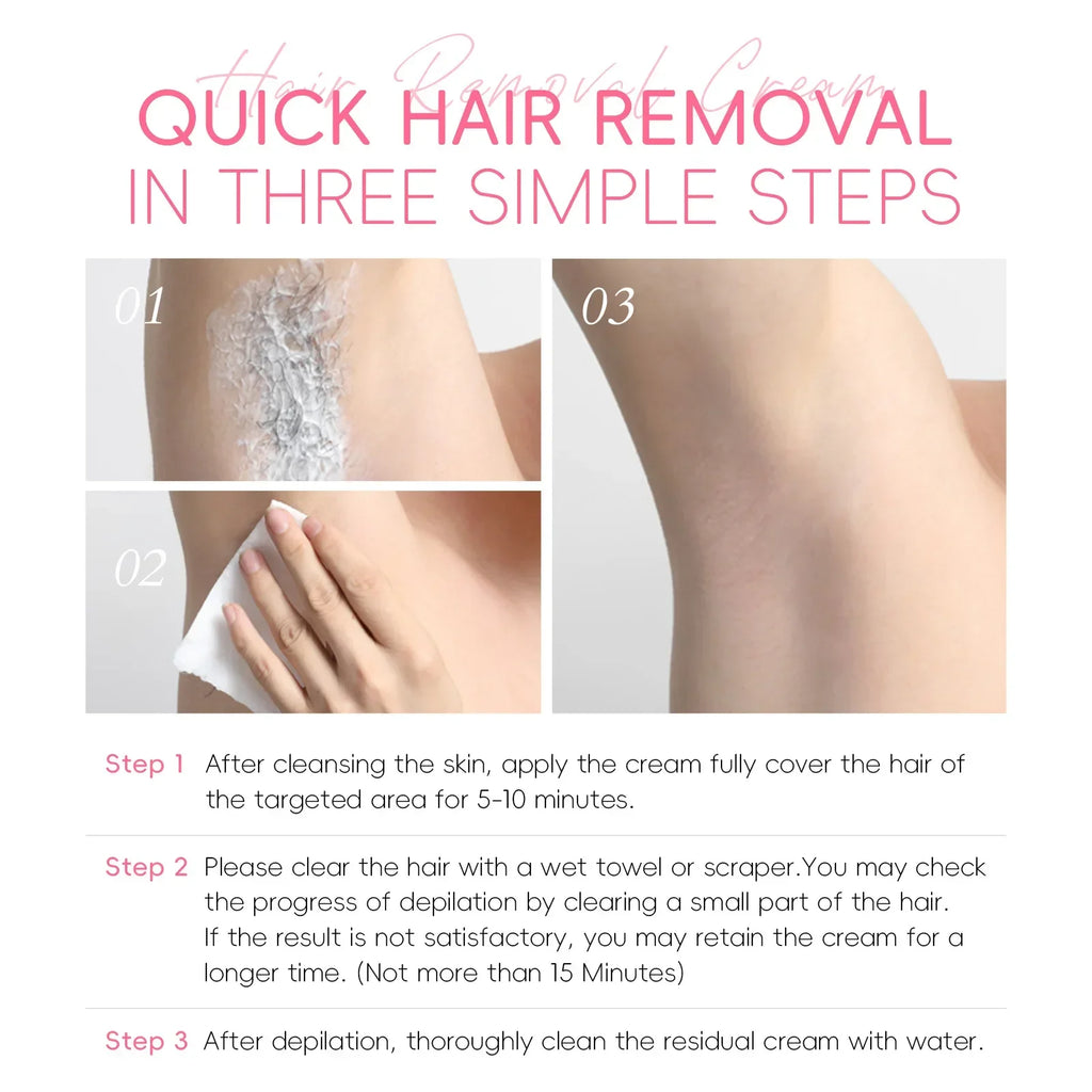 LAIKOU Hair Removal Cream for Men & Women – 50g Hair Removal Cream Oasis Select