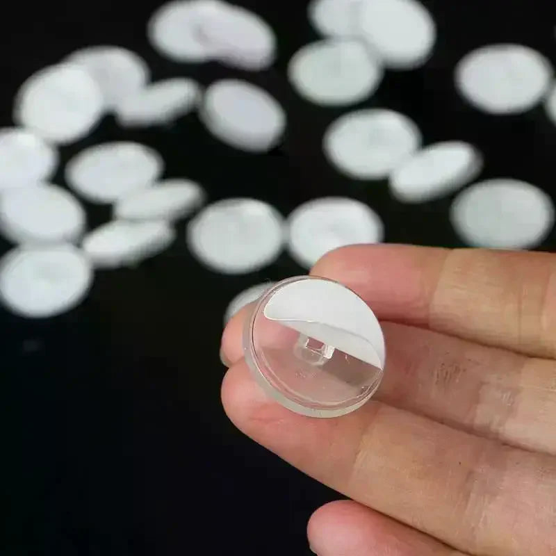 50 Piece Mini Transparent Ceiling Hook Set Self-Adhesive Easy Install Traceless for DIY Party Christmas Hanging Decorations Oasis Select